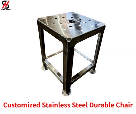 カスタマイズされたステンレス鋼の耐久椅子