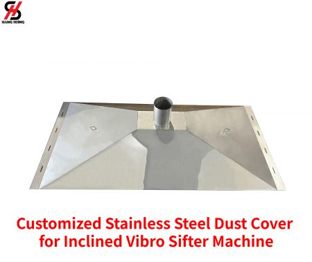 傾斜振動ふるい機用カスタマイズされたステンレス鋼のダストカバー