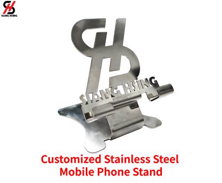装飾的な金属細工 - カスタマイズされたステンレス製携帯電話スタンド