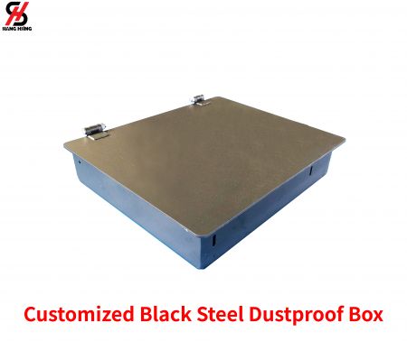 ワークピース組立サービス - カスタマイズされたブラックスチール防塵ボックス