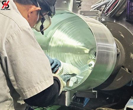 Rolling Process - Precision Rolling Process in Progress