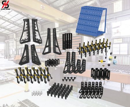 溶接テーブルの脚、ツールカート、アクセサリーセット