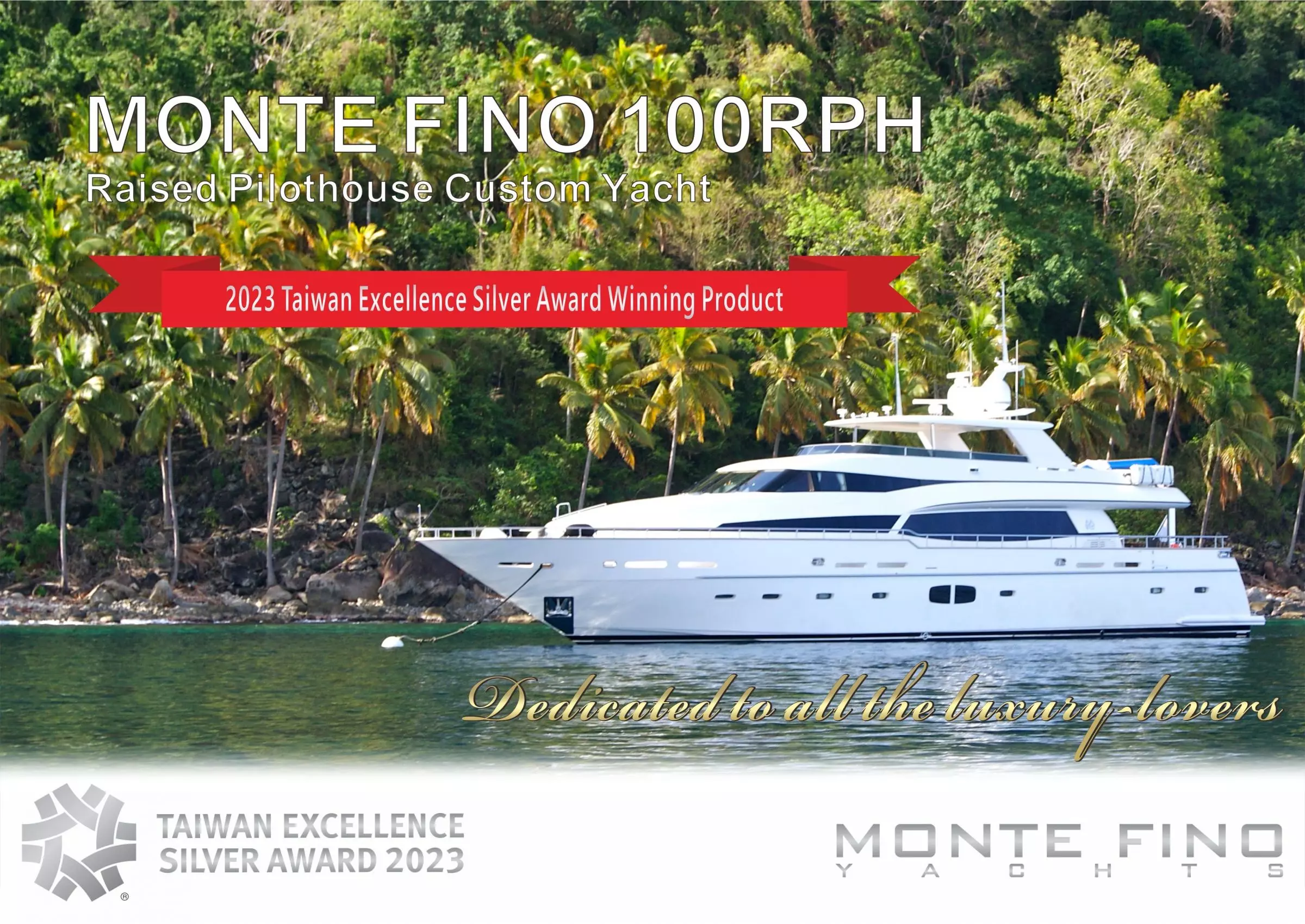 2023 TAIWAN EXCELLENCE SILVER AWARD WINNER - MONTE FINO 100 RPH