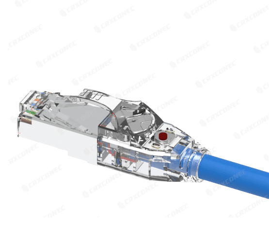 UL Listeli LED İzlenebilir Cat.6A STP 26AWG Patch Kablo