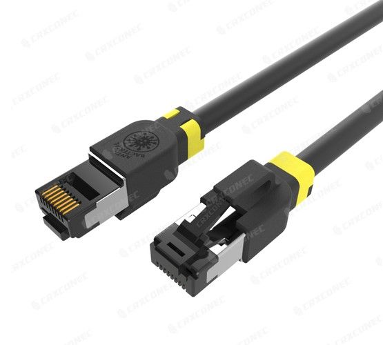 Cable de parcheo STP 26 AWG Cat.6A antibacteriano listado por UL.