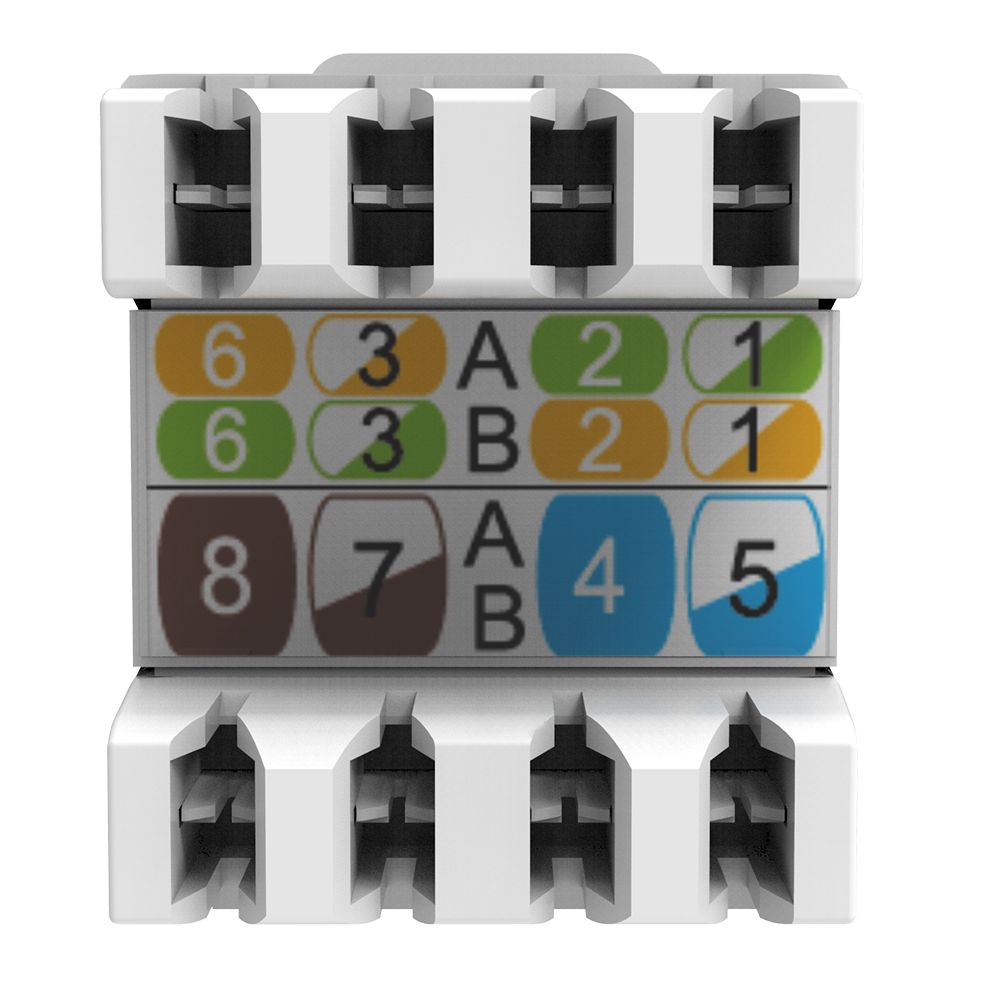 Krone Module Jacks CRX Cat.5E UTP Keystone Jack | 110/Krone Punch Down