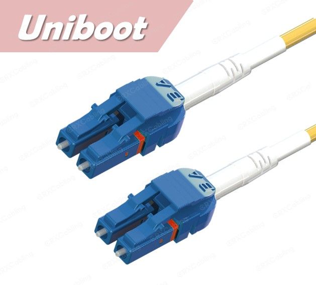 싱글 모드 LC에서 LC 유니부트 듀플렉스 섬유 패치 코드