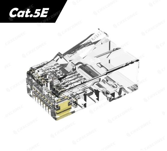 UL 인증 스트랜디드 Cat.5E UTP RJ45 커넥터