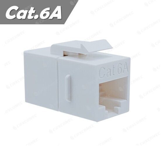UL Listed 180 Degree Cat.6A UTP RJ45 Coupler