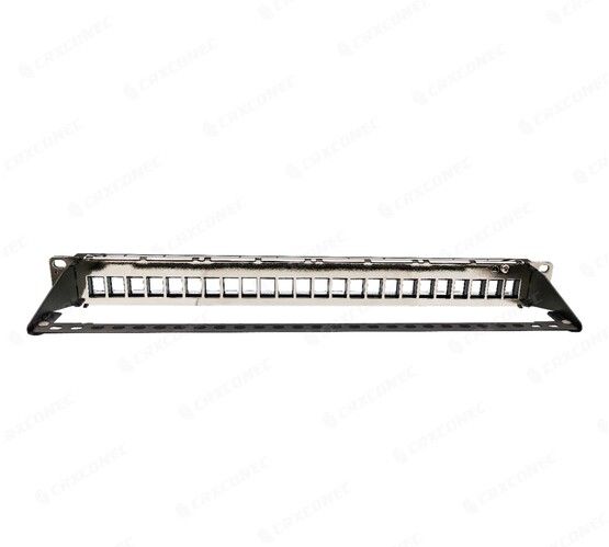 CRX 24 Port Shuttered Patch Panel | Network Cabling