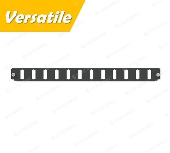 Panel de Adaptador de Fibra de 12 Puertos