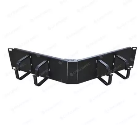 Pengurusan Kabel Lipat Sudut 2U 19 Inci Dengan 4 Penggantung - Pengurusan Kabel Lipat Sudut 2U 19 Inci Dengan 4 Penggantung.