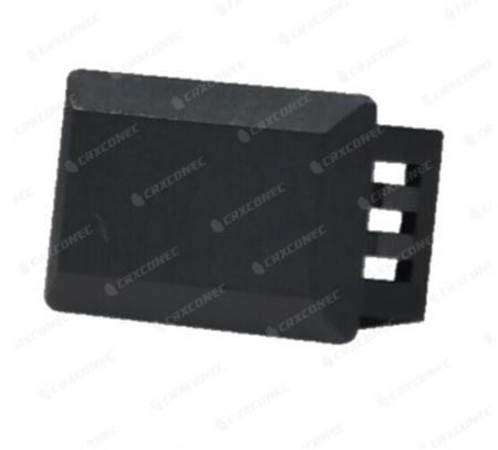 LC Duplex Optik Bağlayıcı Toz Kapağı Siyah Renk - LC Duplex Optik Bağlayıcı Toz Kapağı.