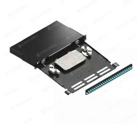 MF Versatile Changeable Front Bulkhead LC / SC Fibre Optic Patch Panel - LC Fiber Patch Panel.