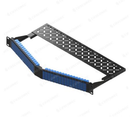 Panel Patch Gentian Optik LC ke LC 1U 192C - Panel Patch Gentian Optik LC ke LC.