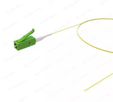 LC APC SM Pigtail Fiber Optik 0.9mm LSZH 1M - Kabel Serat Optik Pigtail LC APC SM.