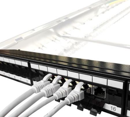 Panel de conexión - CRXCabling Panel de conexión RJ45 para telecomunicaciones