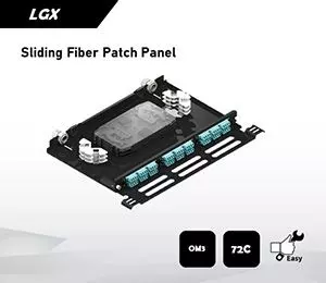 Panel de parche de fibra LGX multifuncional
