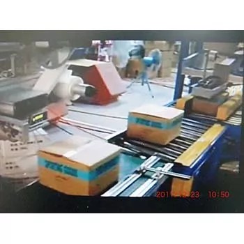 Printing and Labeling Machine - Tian Cherng's automatic print and apply labeling machine for industrial packaging lines.
