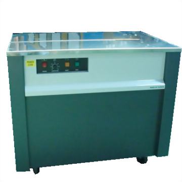 Standard Strapping Machine - Front view of the TC-303A standard automatic strapping machine, showcasing its user-friendly control panel.