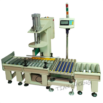 Plastic Bucket Check-Weighing and Covering Machine
