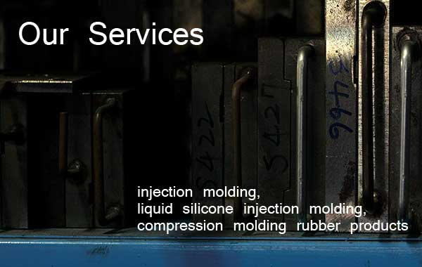 YUANYU offre stampaggio ad iniezione, stampaggio ad iniezione di silicone liquido e prodotti in gomma stampaggio a compressione per vari mercati