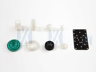 Peça de silicone médico - Capa de borracha do console de mergulho, capa de borracha do manômetro de mergulho, capa do aparelho, pulseira e cinta de suporte, tubo de ar.