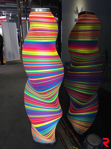 application furniture acrylic spiral